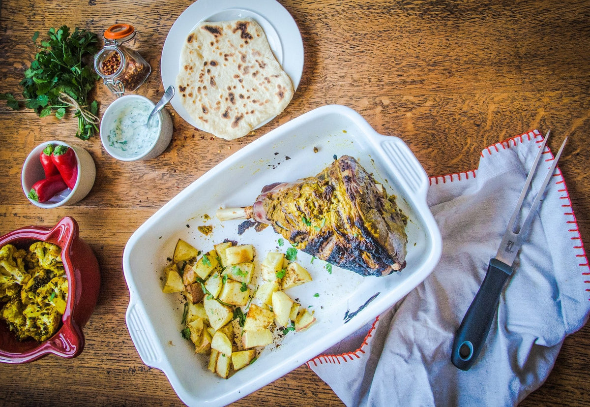Masala Rann Roast Lamb